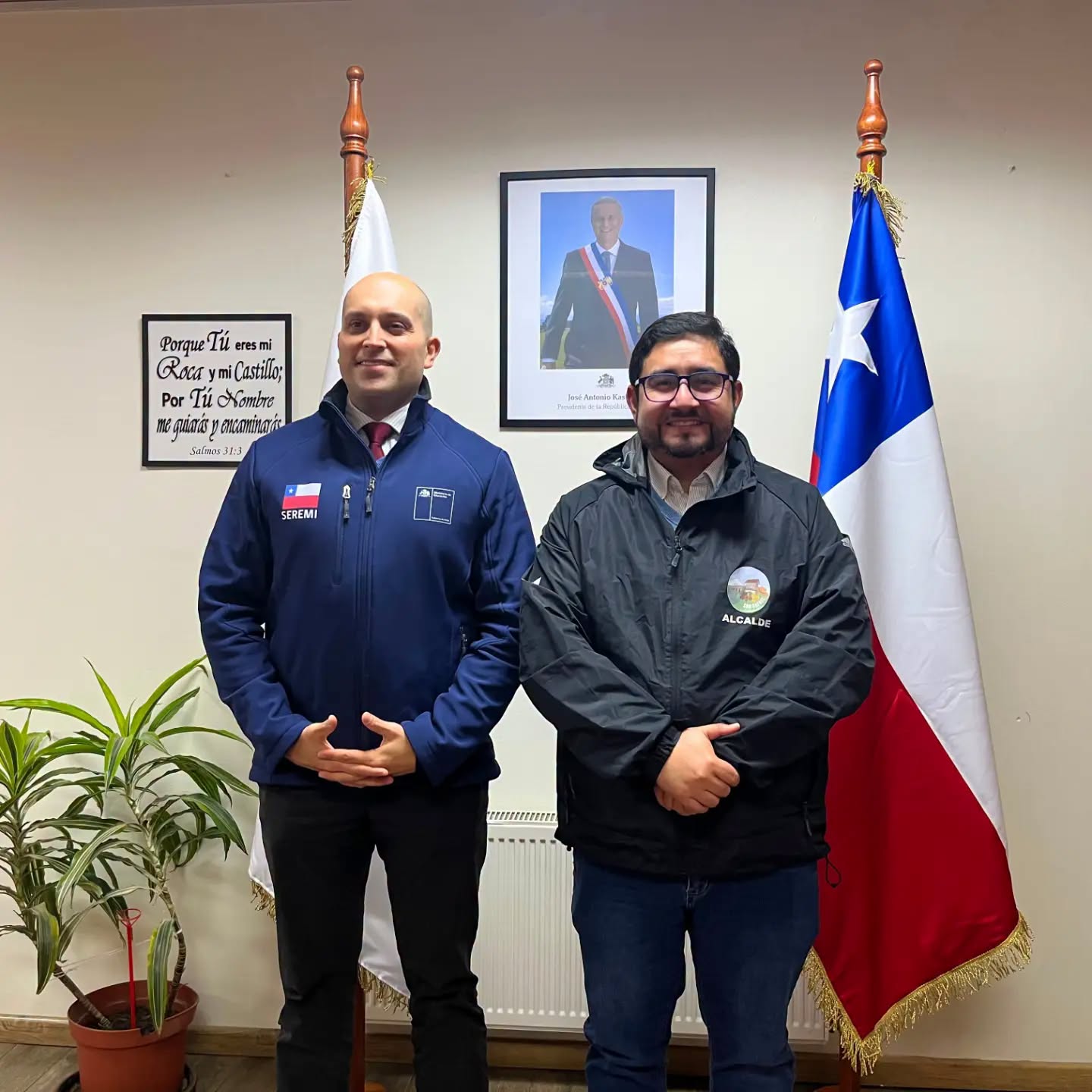 Visita protocolar del Seremi de Educación fortalece trabajo conjunto por la educación en San Rafael